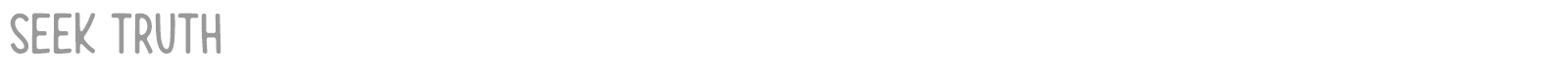 Seek Truth font preview